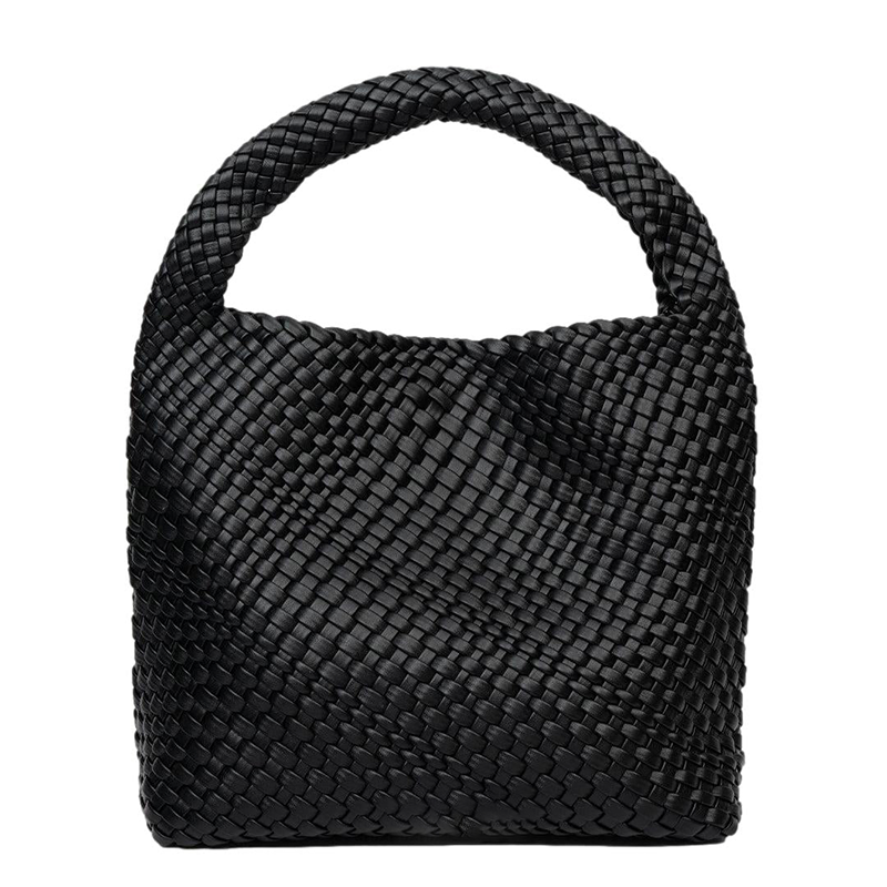 Bolsa Zaira Shopper em Couro Trançado