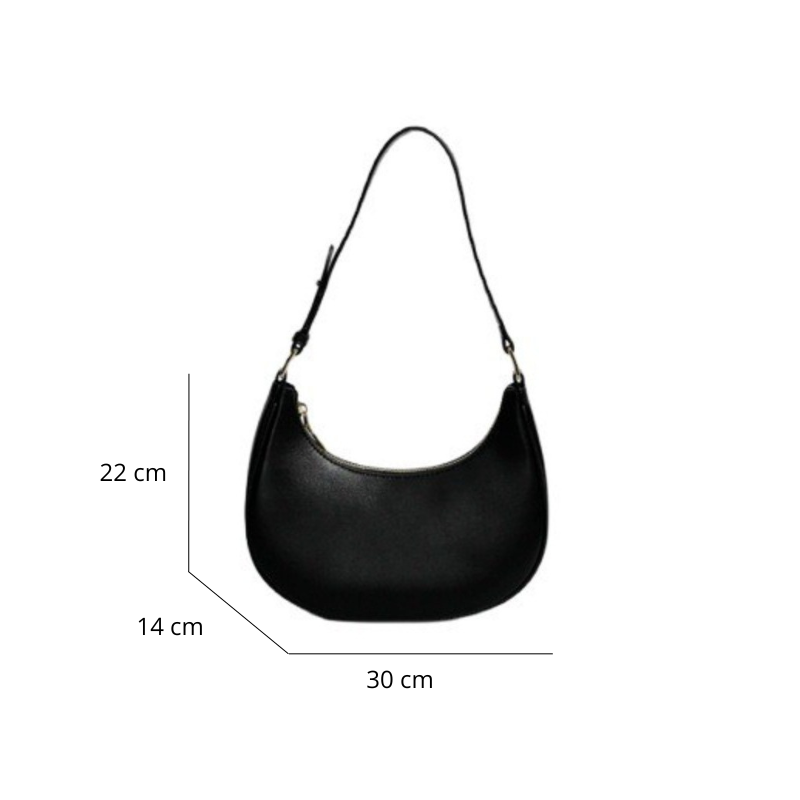 Bolsa Ciara Baguete Minimalista