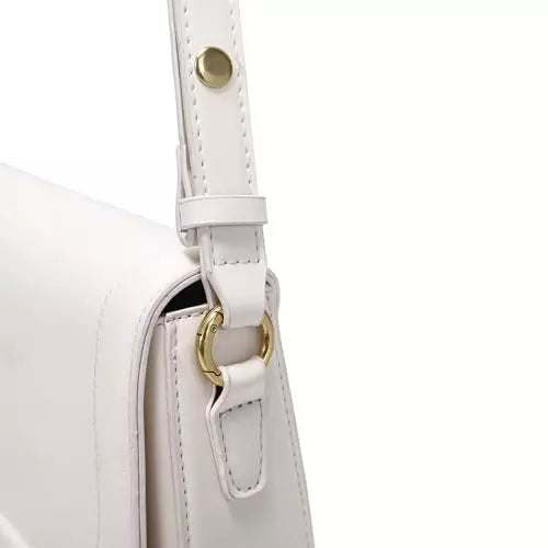 Bolsa Clubber Pequena de Couro
