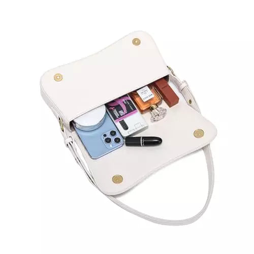Bolsa Clubber Pequena de Couro