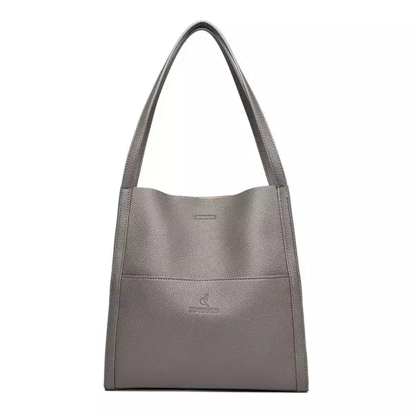 Bolsa Ivy Feminina Minimalista com Compartimentos Internos