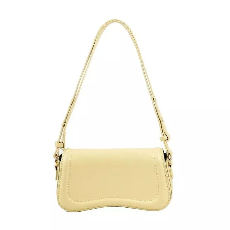 Bolsa Clubber Pequena de Couro