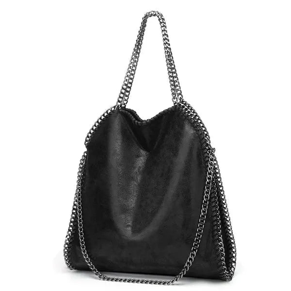 Bolsa Elise de Ombro com Alça de Corrente