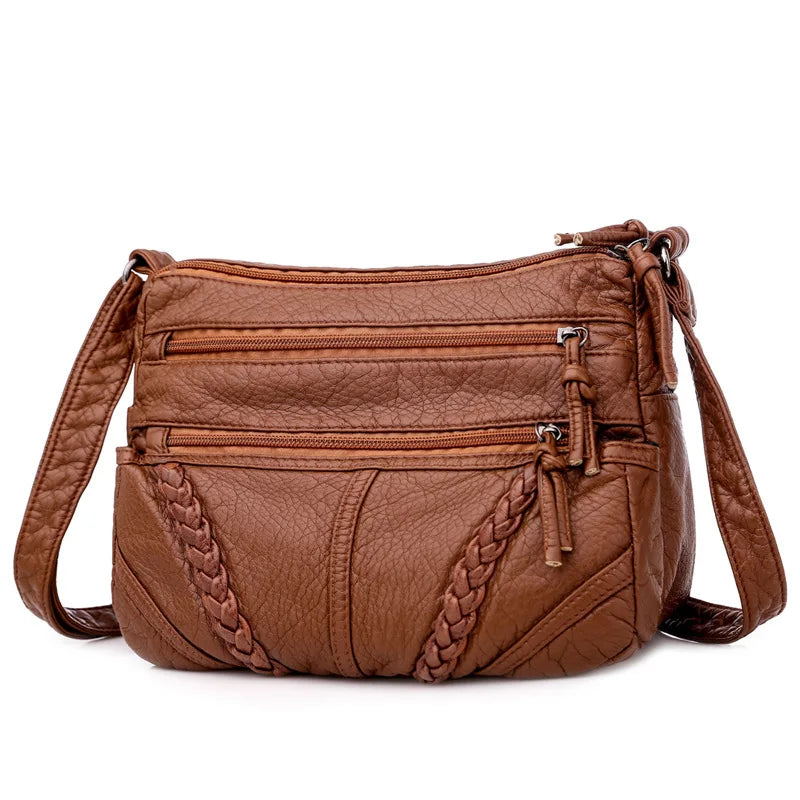 Bolsa Aria Tiracolo de Ombro de Couro