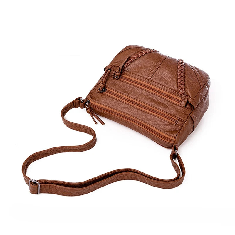 Bolsa Aria Tiracolo de Ombro de Couro