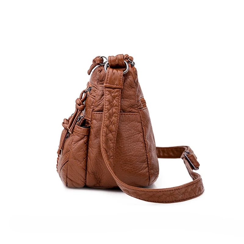Bolsa Aria Tiracolo de Ombro de Couro