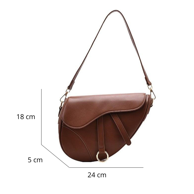 Bolsa Delfina Saddle com Alça