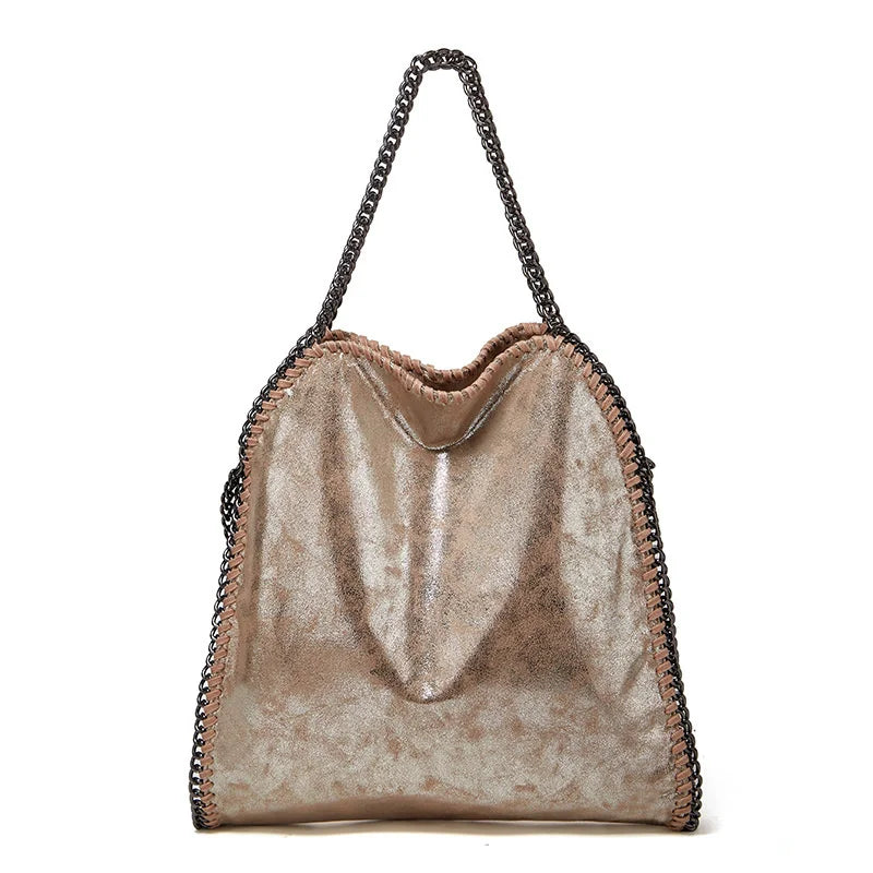 Bolsa Elise de Ombro com Alça de Corrente