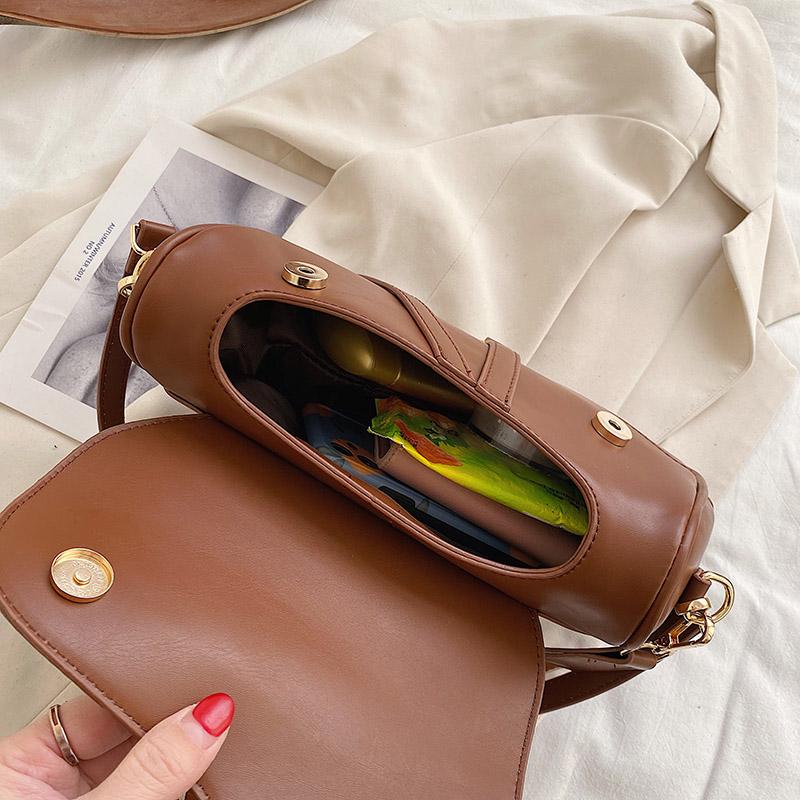 Bolsa Delfina Saddle com Alça
