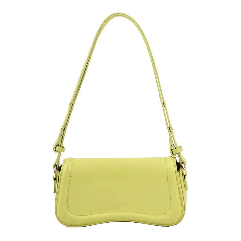 Bolsa Clubber Pequena de Couro