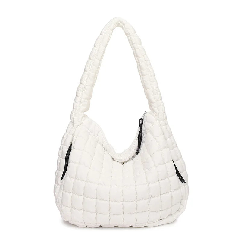 Bolsa Elka Puffer Quilted Hobo