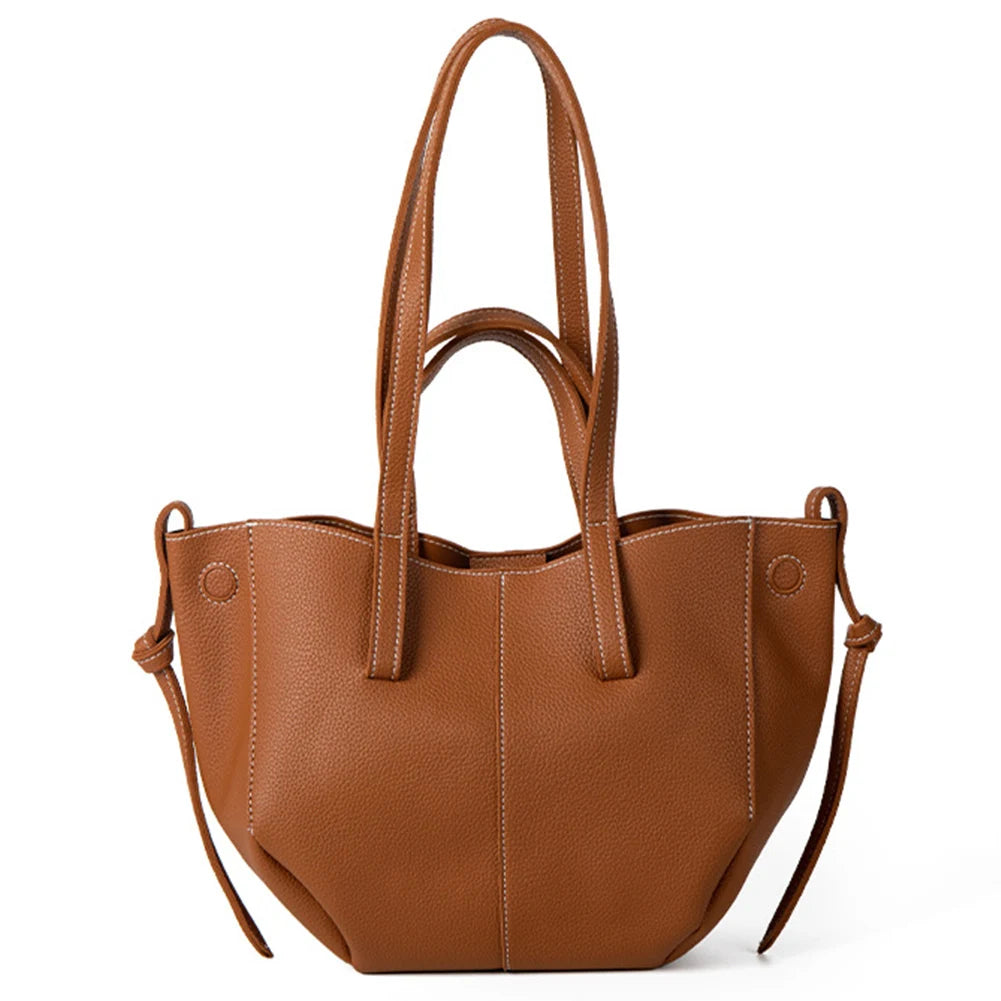 Bolsa Cowgirl Tote de Couro Pequena