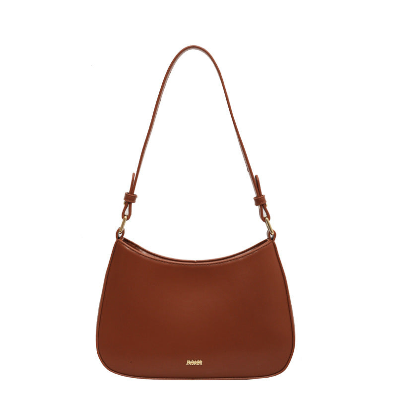 Bolsa Calista de Ombro Pequena de Couro