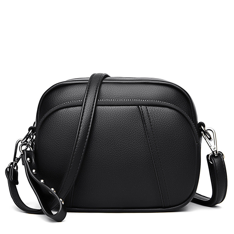Bolsa Bella Tiracolo Pequena de Ombro em Couro
