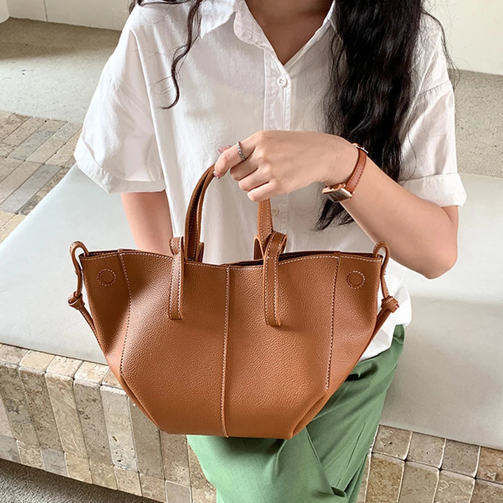 Bolsa Cowgirl Tote de Couro Pequena