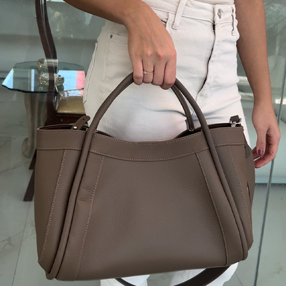 Bolsa Amaya Tote Grande de Couro