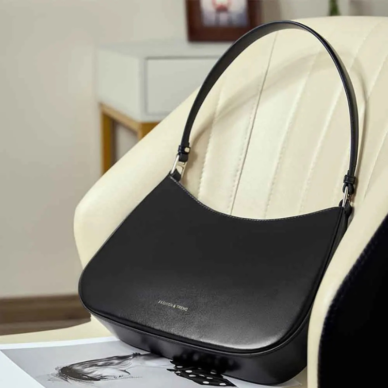 Bolsa Alec de Ombro em Couro