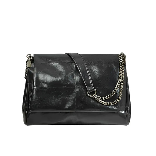 Bolsa Keira de Luxo Tiracolo em Couro