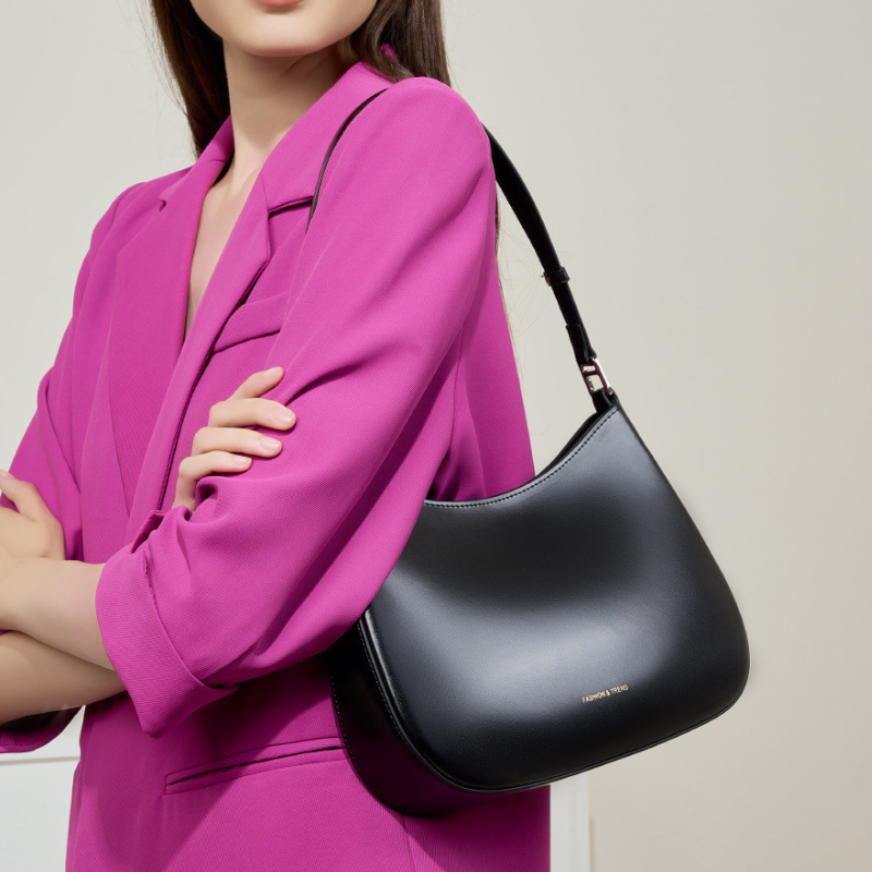 Bolsa Alec de Ombro em Couro