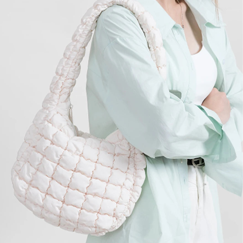 Bolsa Maida Puffer Hobo de Ombro