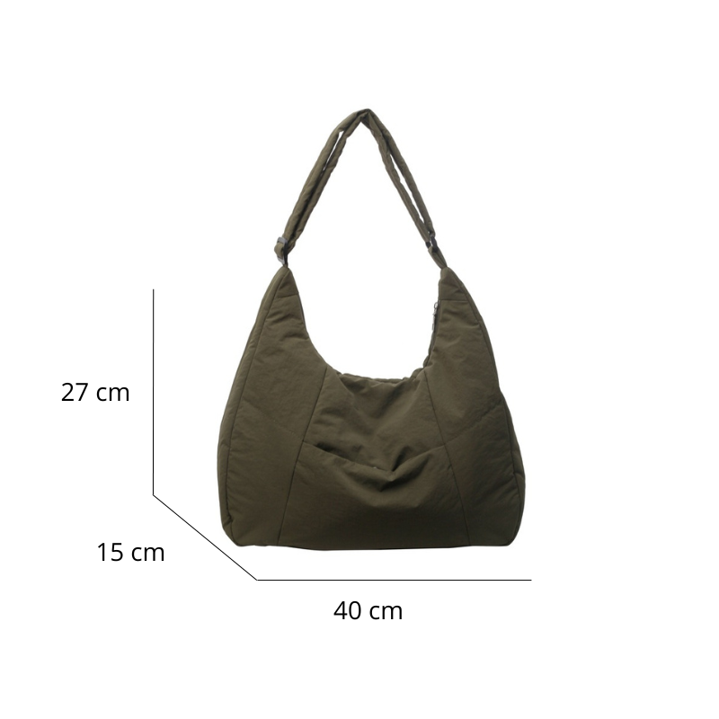 Bolsa Dilara Hobo Puffer Carry All Quilted