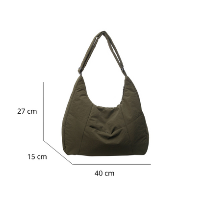 Bolsa Dilara Hobo Puffer Carry All Quilted