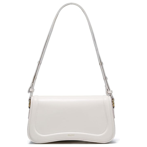 Bolsa Clubber Pequena de Couro