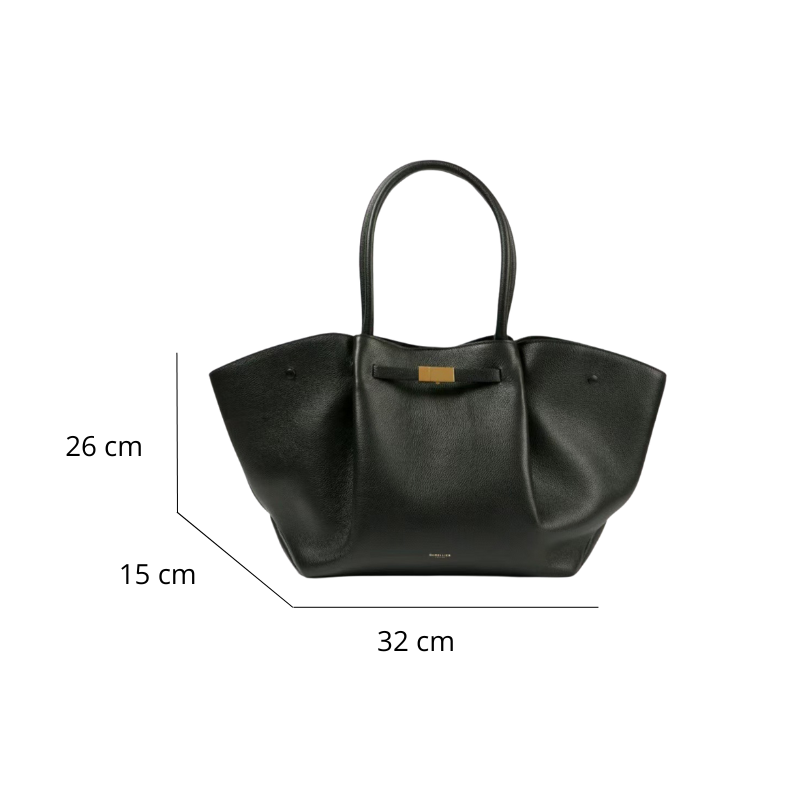 Bolsa New York Tote de Couro Dobrado