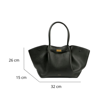 Bolsa New York Tote de Couro Dobrado