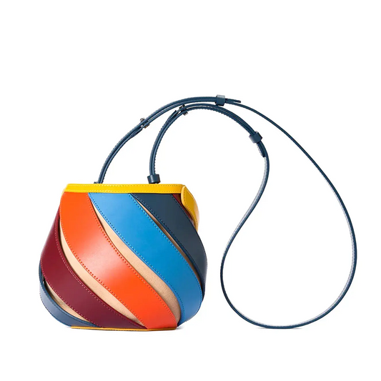 Bolsa Briany Bucket Multicores Pequena