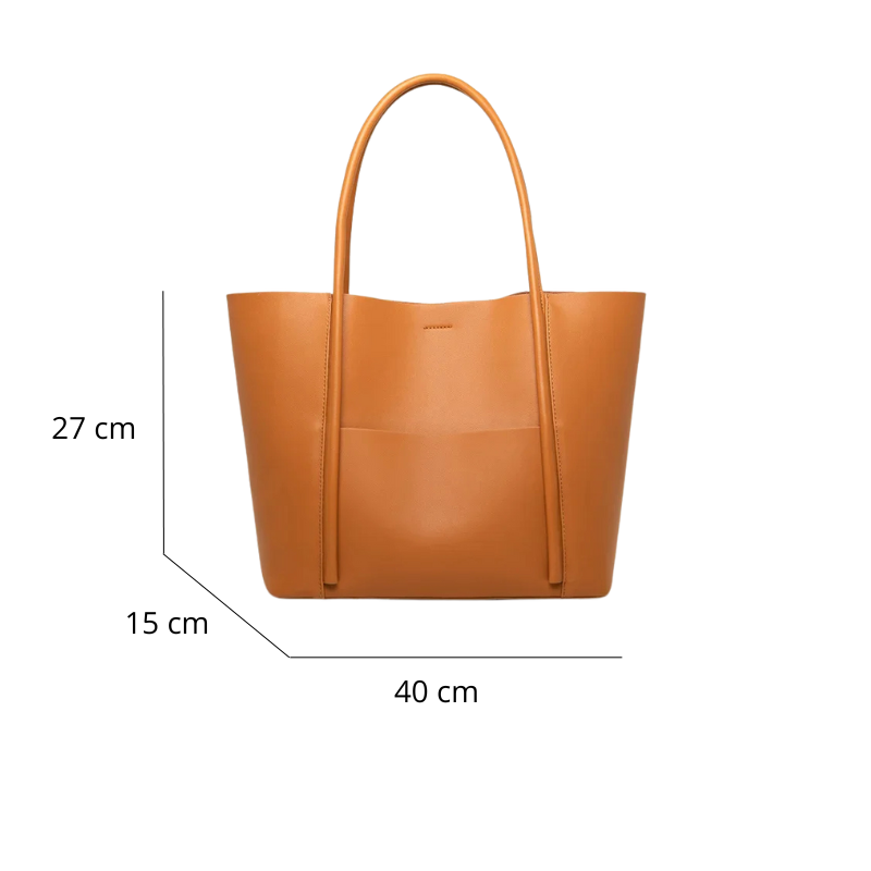 Bolsa Lolla Tote de Couro