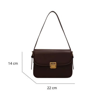 Bolsa Rowena Estilo Carteiro de Couro