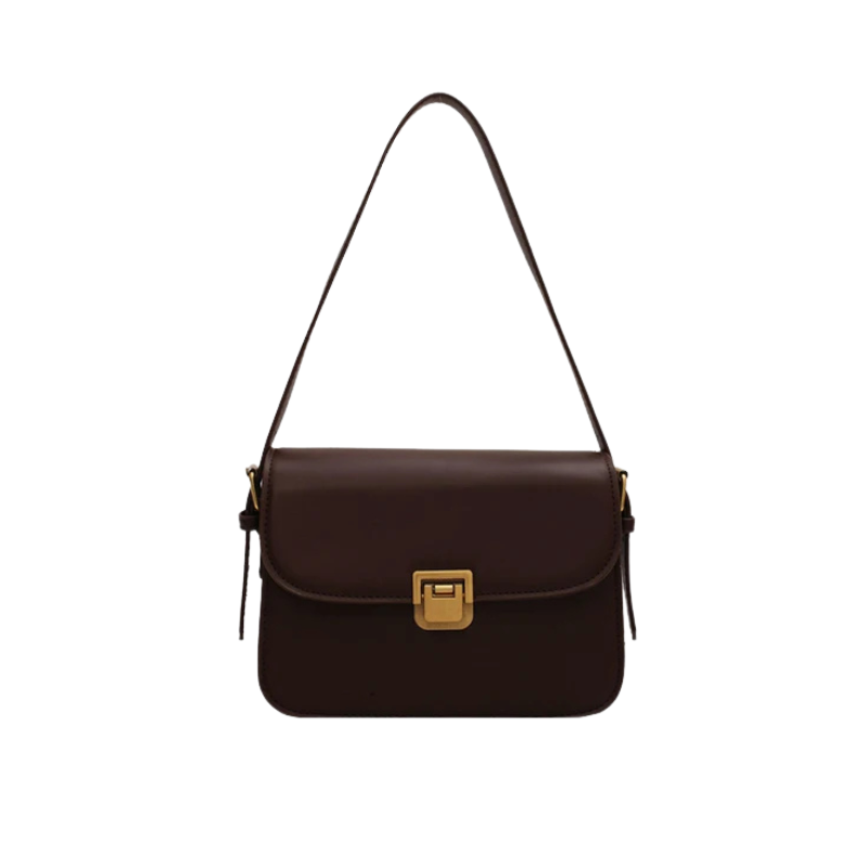 Bolsa Rowena Estilo Carteiro de Couro