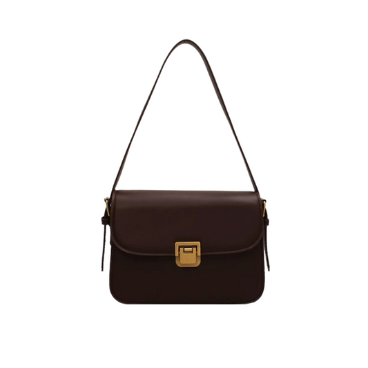 Bolsa Rowena Estilo Carteiro de Couro