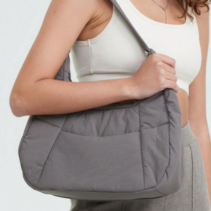 Bolsa Dilara Hobo Puffer Carry All Quilted