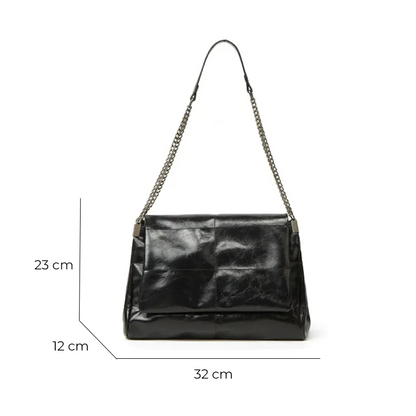 Bolsa Keira de Luxo Tiracolo em Couro
