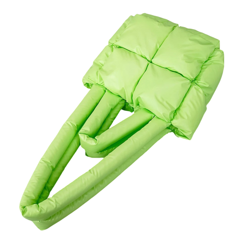 Bolsa Thaliah Puffer Quadrada de Ombro