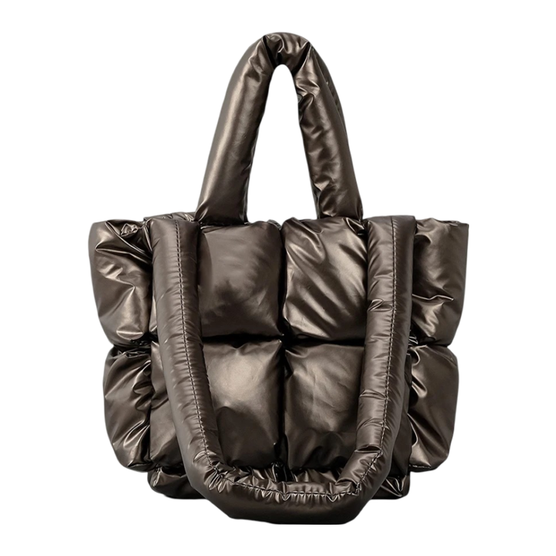 Bolsa Thaliah Puffer Quadrada de Ombro