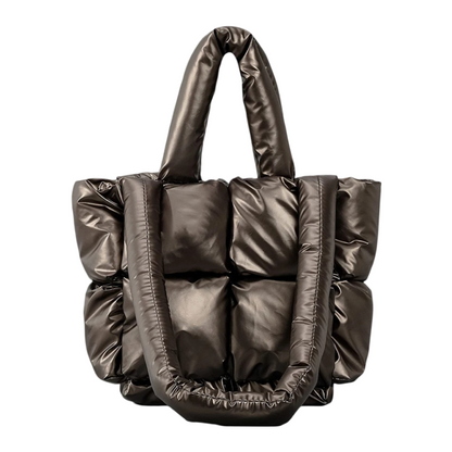 Bolsa Thaliah Puffer Quadrada de Ombro