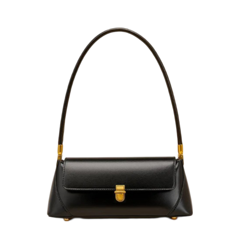 Bolsa Elysia Baguete de Couro Retrô
