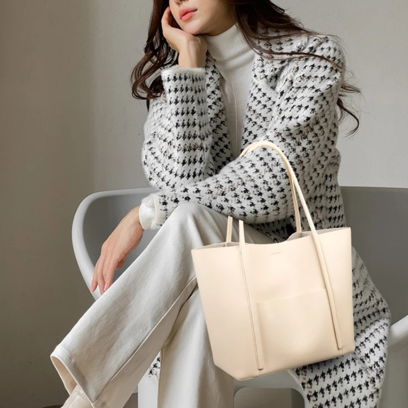 Bolsa Lolla Tote de Couro