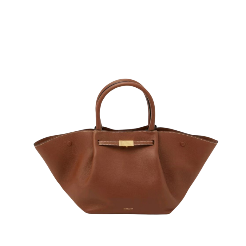 Bolsa New York Tote de Couro Dobrado