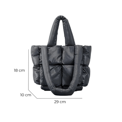 Bolsa Thaliah Puffer Quadrada de Ombro