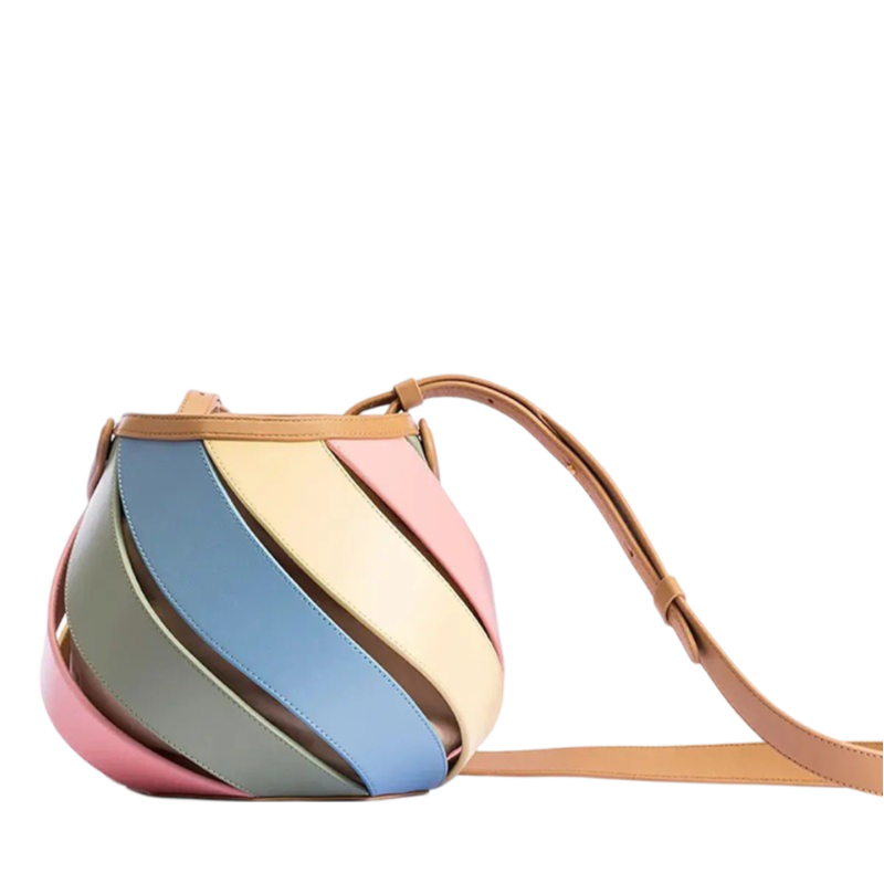 Bolsa Briany Bucket Multicores Pequena