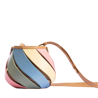 Bolsa Briany Bucket Multicores Pequena