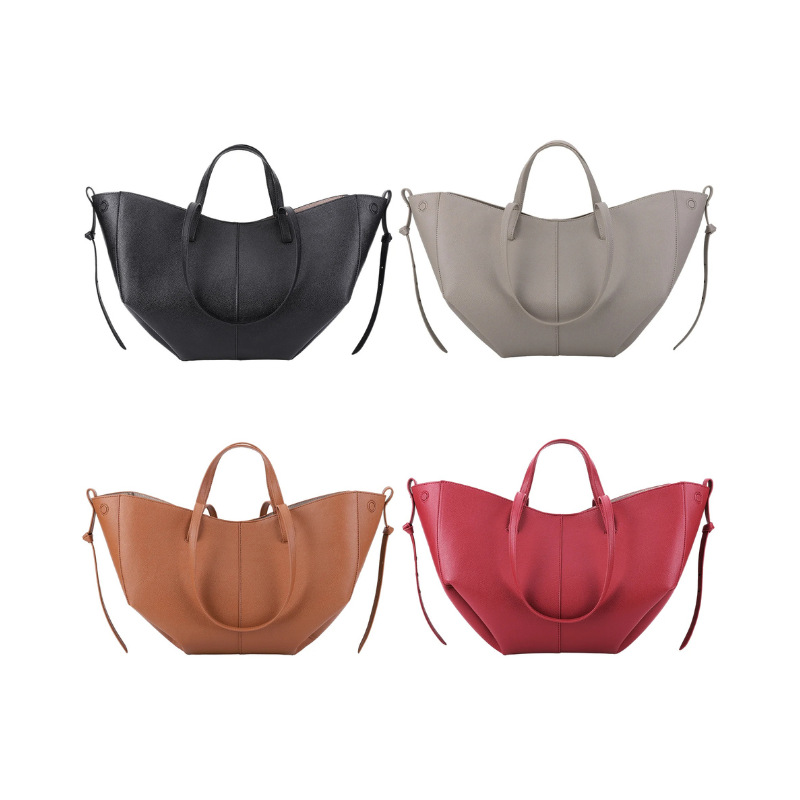 Bolsa Cowgirl Tote de Couro Grande