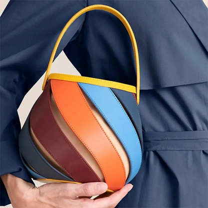 Bolsa Briany Bucket Multicores Pequena