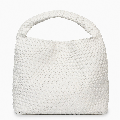 Bolsa Zaira Shopper em Couro Trançado