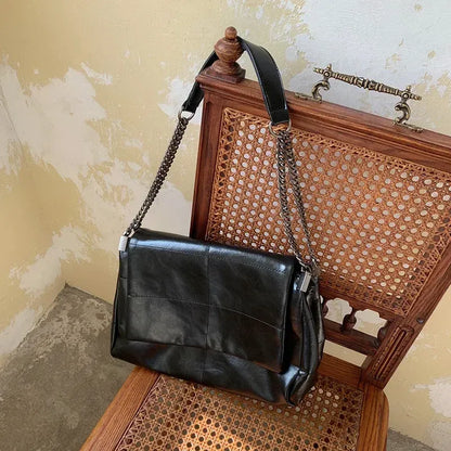 Bolsa Keira de Luxo Tiracolo em Couro