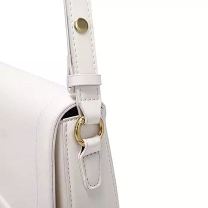 Bolsa Clubber Pequena de Couro